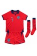 Fotbalové Dres Anglie Jack Grealish #7 Dětské Venkovní Oblečení MS 2022 Krátký Rukáv (+ trenýrky)